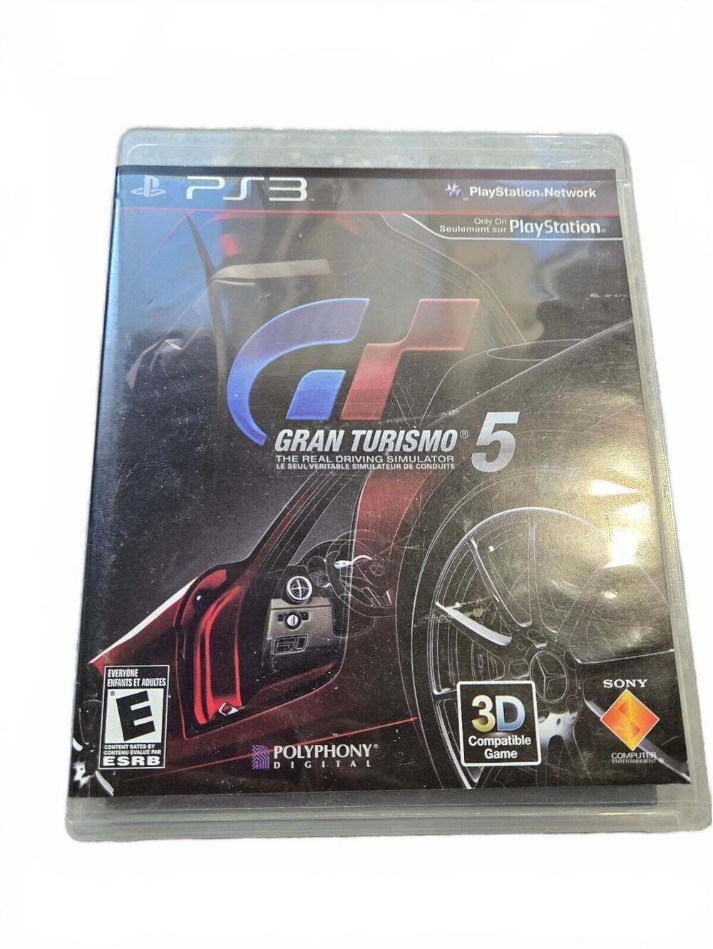 Gran Turismo 5 PlayStation 3 PS3 Game / EUC / Tested / Works